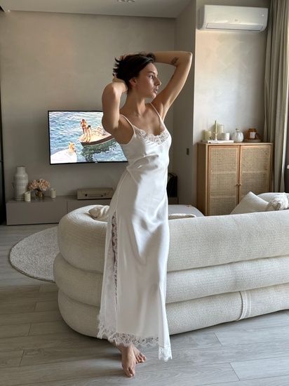 Slip Dress в молочному кольорі